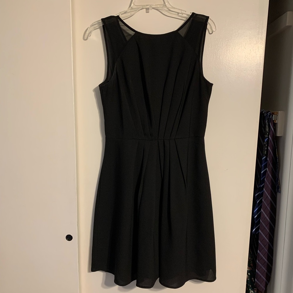 *$4.99 ship* Anthropologie black dress sz medium